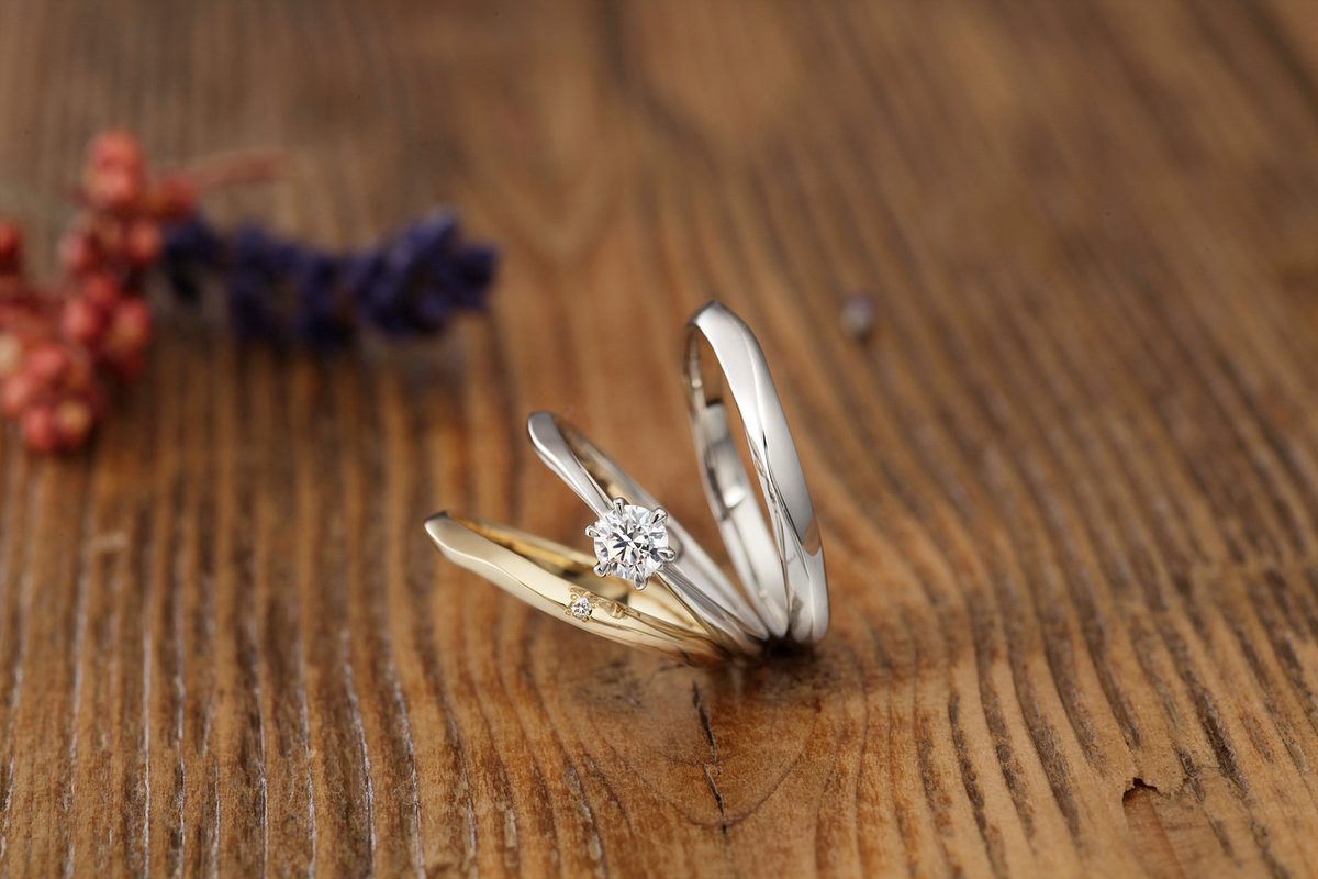 ハナミズキ コレクションの結婚指輪・婚約指輪